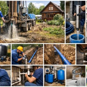 Замена водоснабжения на даче