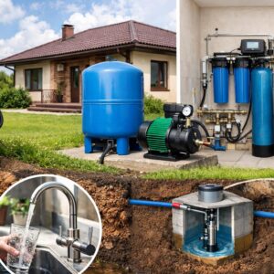 Водоснабжение частного дома в Дмитровке