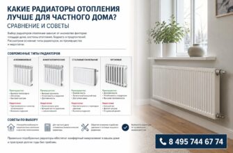 Какие радиаторы отопления лучше для частного дома