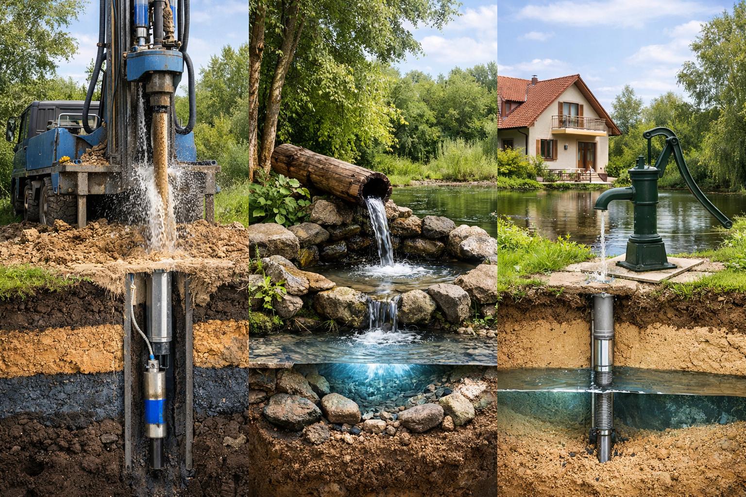 Выбор источника воды: оптимальное решение для водоснабжения загородного дома Выбор источника воды: оптимальное решение для водоснабжения загородного дома