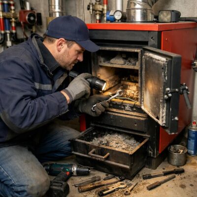 Когда котел молчит: как правильно ремонтировать твердотопливные котлы и вернуть тепло в дом
