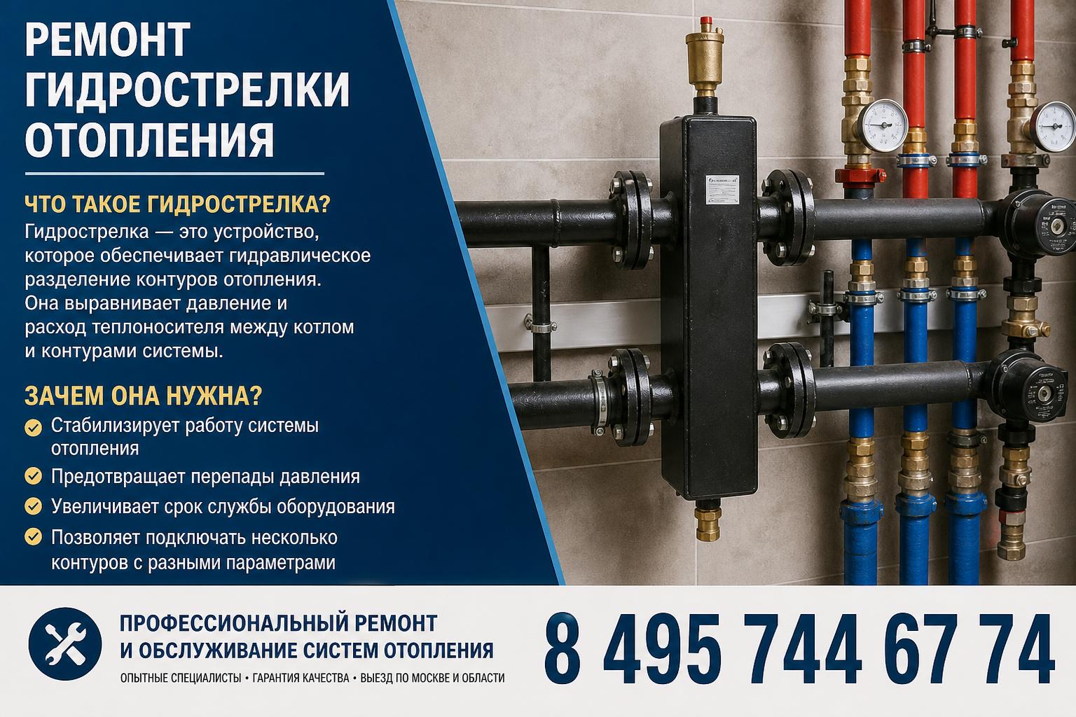 Что такое гидрострелка и зачем она вообще нужна Что такое гидрострелка и зачем она вообще нужна