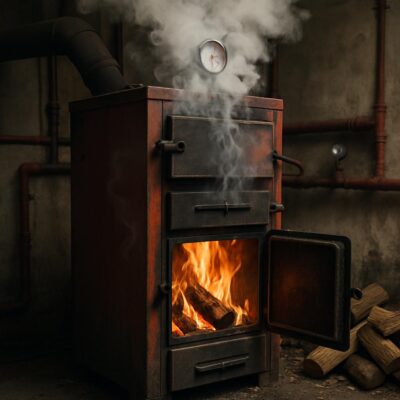 Перегрев дровяного котла