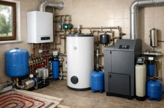 Отопление и водоснабжение частного дома в Дмитровском районе