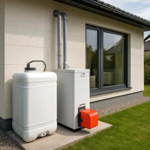 Комбинированное дизельное отопление дома