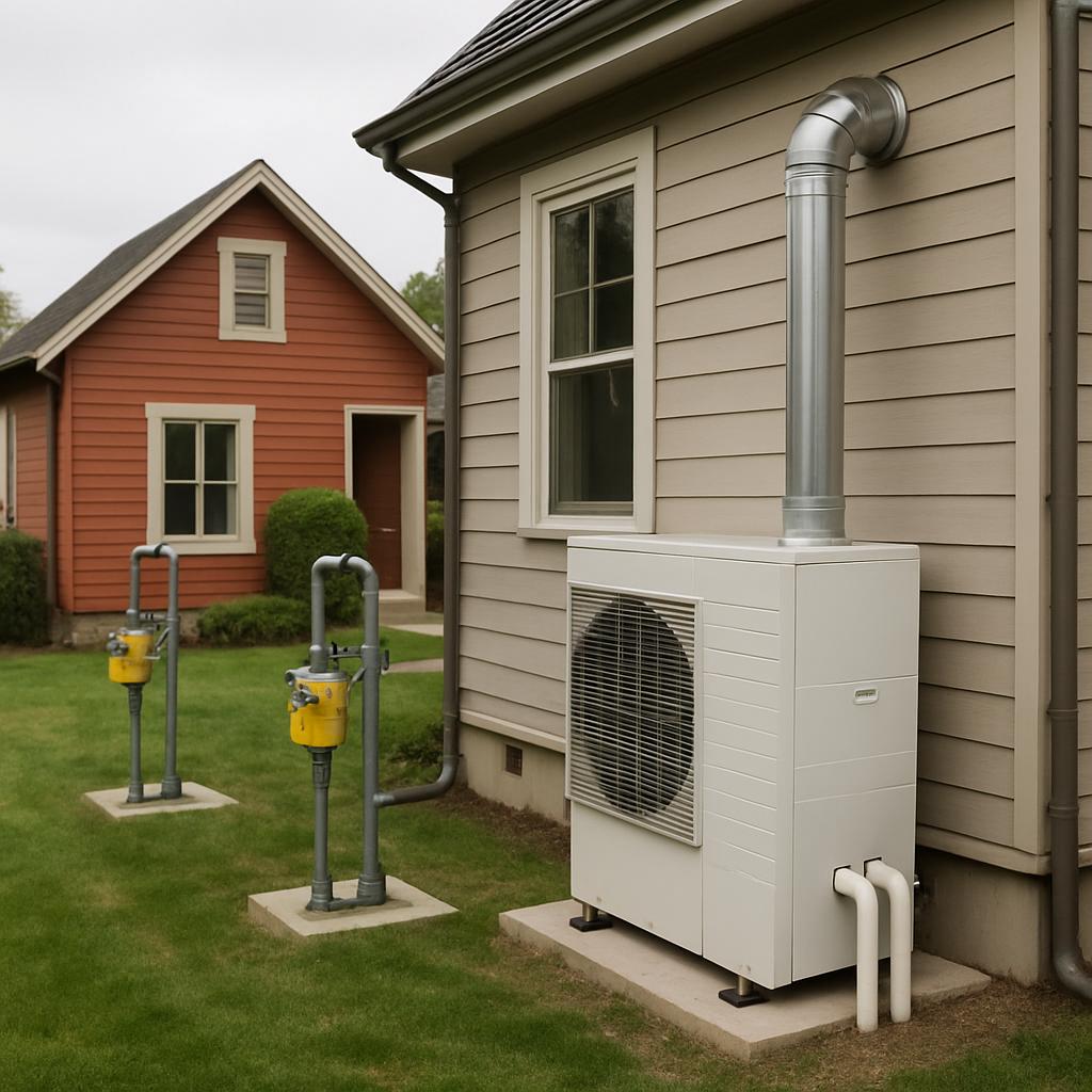 Комплексная оценка участка и решение задач — Особенности отопления двух домов на участке.