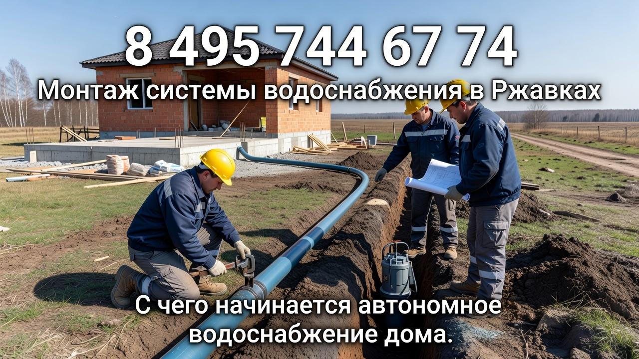 С чего начинается автономное водоснабжение дома С чего начинается автономное водоснабжение дома