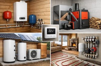 Современное отопление дачи