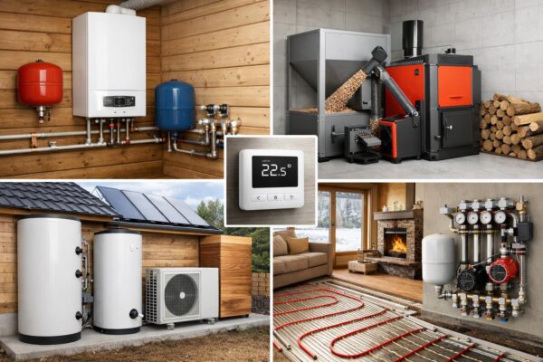 Современное отопление дачи перестало быть простым