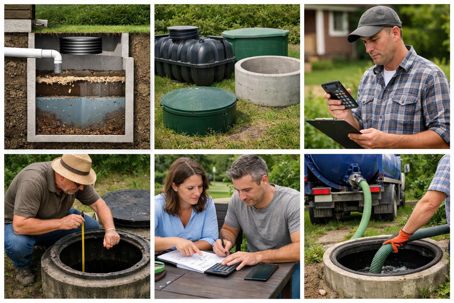 Как выбрать выгребную яму для дачи: экспертные критерии и расчет объема