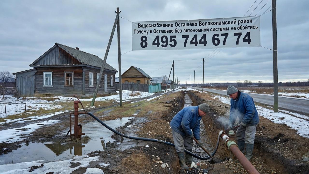 Почему в Осташёво без автономной системы не обойтись Почему в Осташёво без автономной системы не обойтись