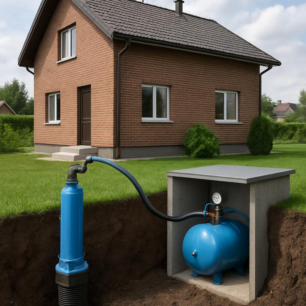 Индивидуальное водоснабжение в Алексино (Истринский район)