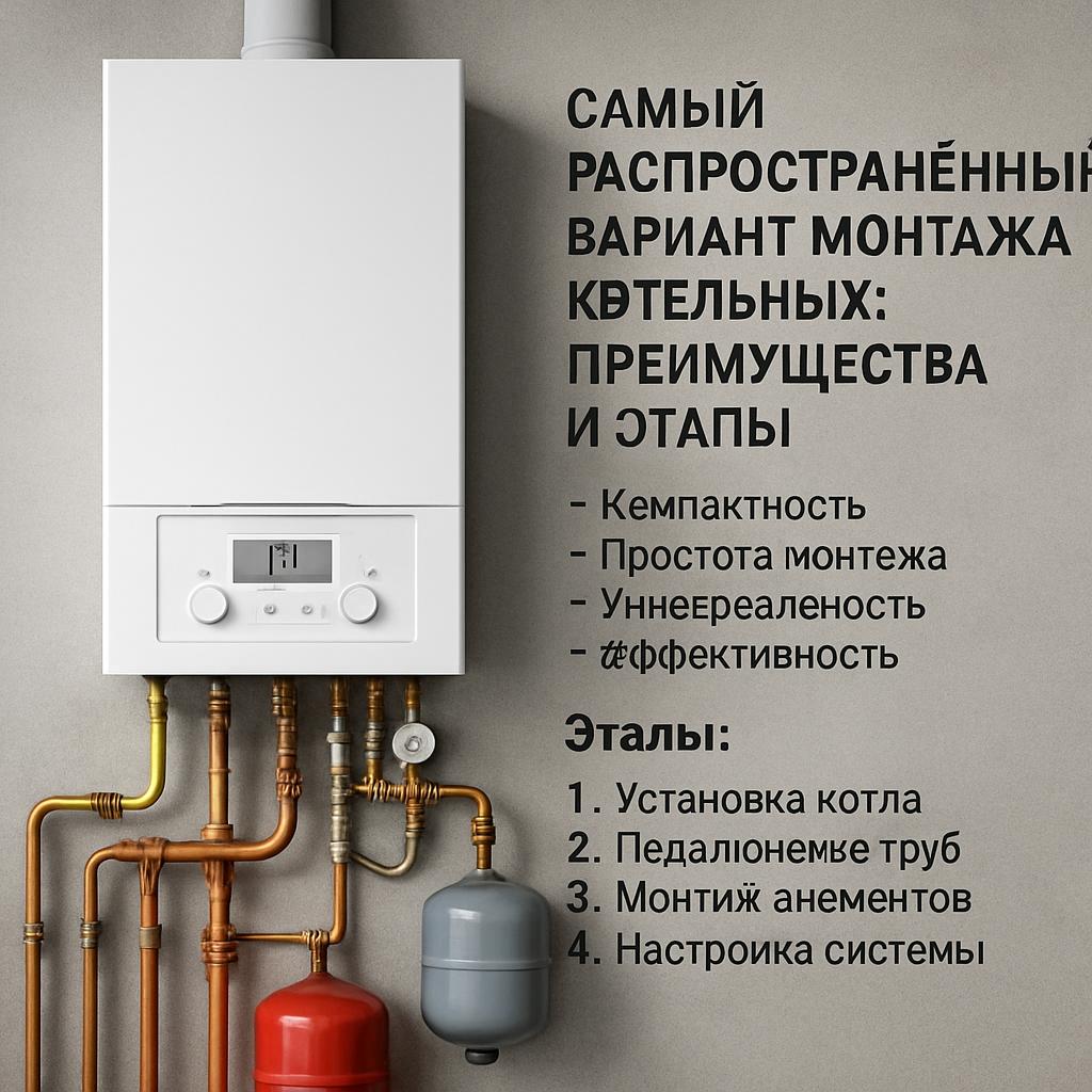 Самый распространенный вариант монтажа котельных: обзор и ключевые преимущества