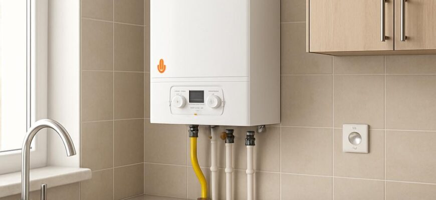 Как правильно установить газовый котел на кухне