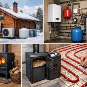 Отопление дачи в Московской области