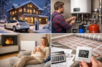 Электрическое автономное отопление частного дома