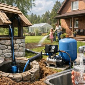 Водоснабжение от колодца в Хотьково