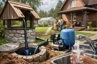 Водоснабжение от колодца в Хотьково