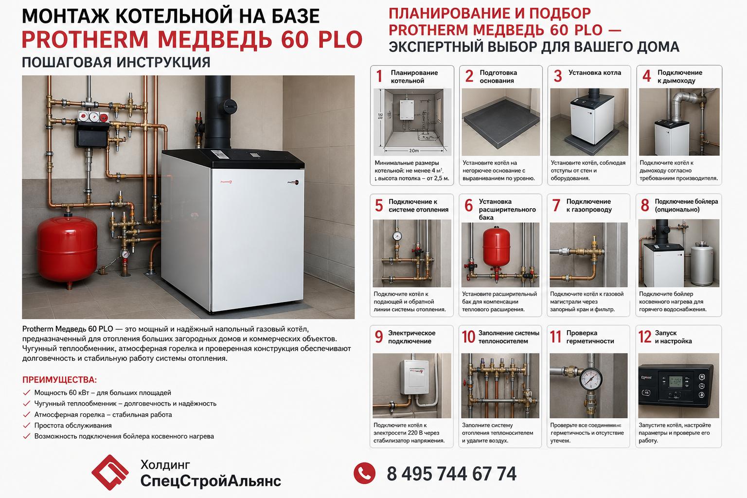 Планирование и подбор Protherm Медведь 60 PLO — экспертный выбор для вашего дома Планирование и подбор Protherm Медведь 60 PLO — экспертный выбор для вашего дома