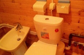 Туалетная комната для дачи
