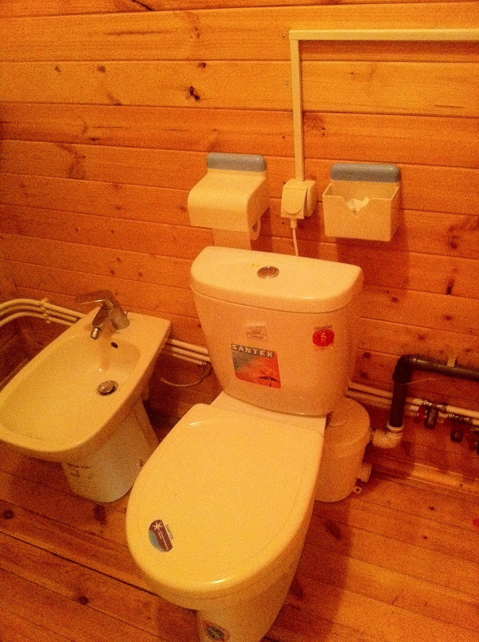 Туалетная комната для дачи