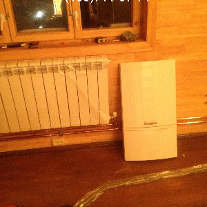 Радиаторное отопление деревянного дома