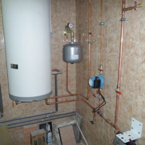 Отопление дома газовым котлом