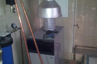 Газовое отопление дома, установка котла отопления и радиаторов водяного обогрева дома, газовое индивидуальное отопление коттеджа