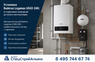 Установка Buderus Logamax U042-24K