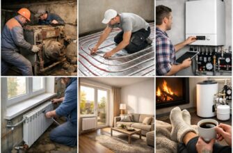 Заменяем котельную на водяное отопление