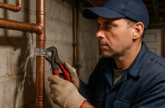 Устранение течи труб в частном доме