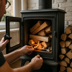 Тепло на дровах: как безопасно и правильно запустить дровяное отопление в частном доме