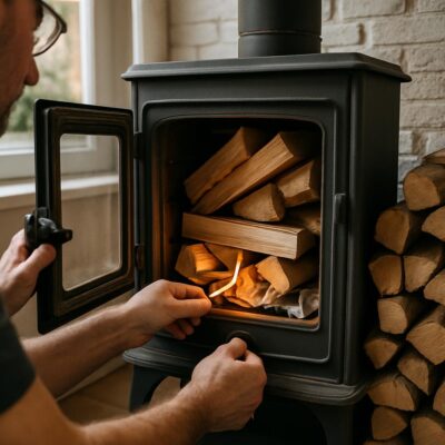 Тепло на дровах: как безопасно и правильно запустить дровяное отопление в частном доме