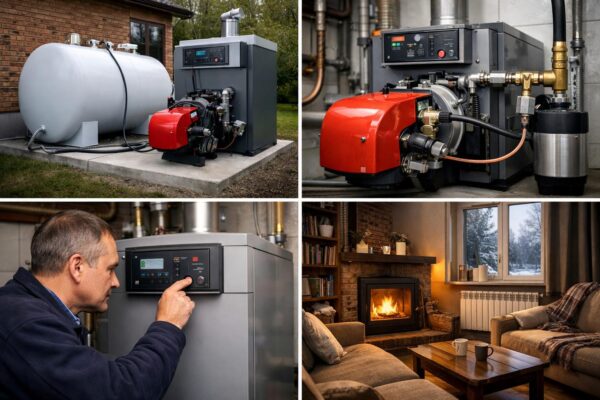 Как отапливать дом дизельным топливом