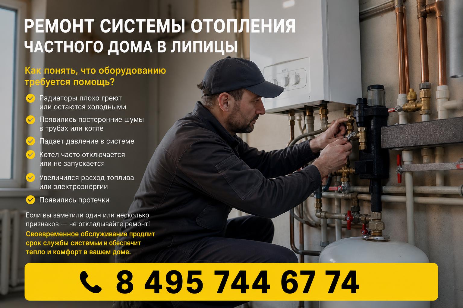 Как понять, что оборудованию требуется помощь?