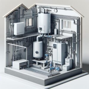 Напольная котельная для частного дома