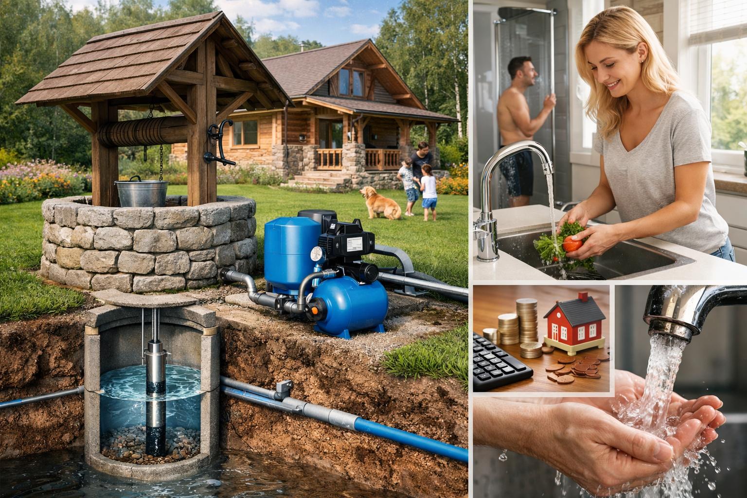 Почему стоит выбрать Автономное водоснабжение коттеджа от колодца — преимущества и экономия