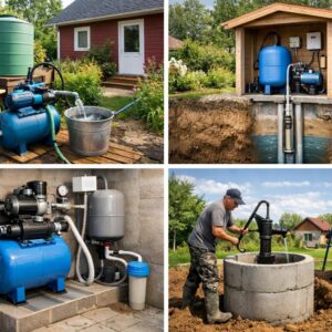 Водоснабжение для дачи: все способы