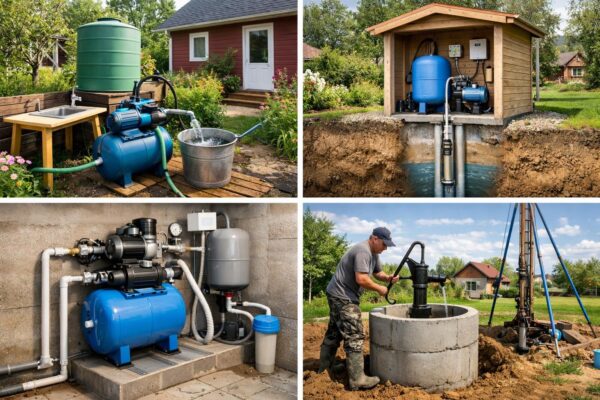 Водоснабжение для дачи: все способы