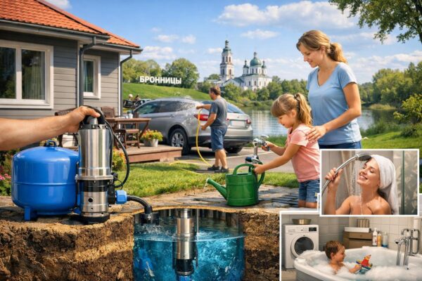 Индивидуальное водоснабжение в Бронницах