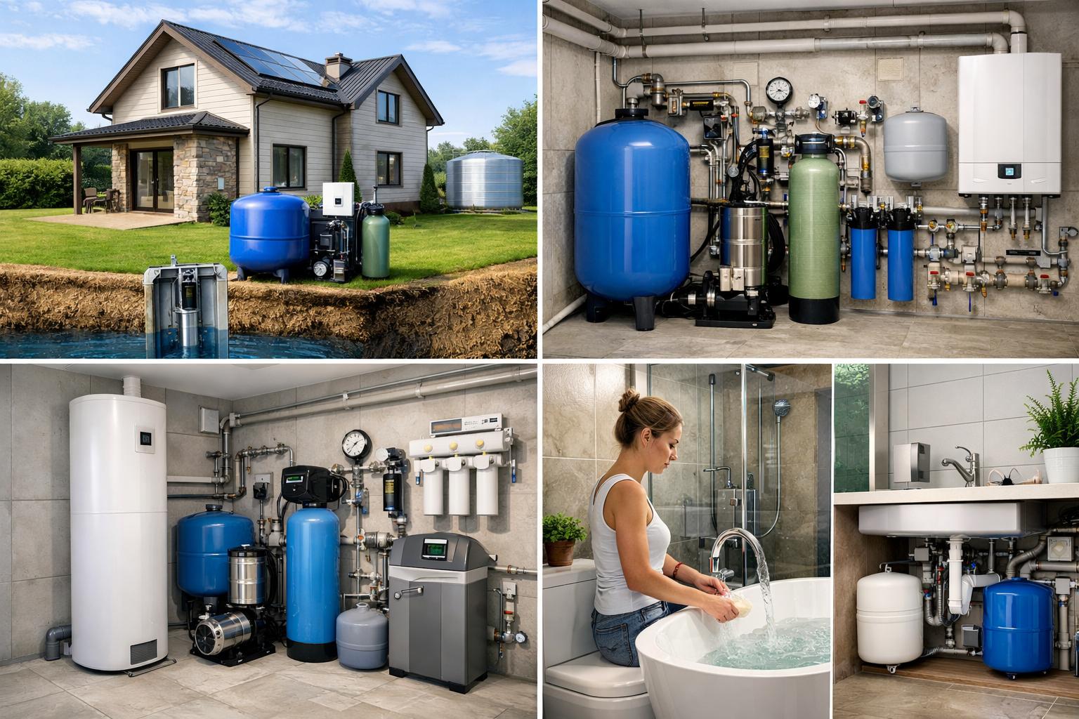 Водоснабжение частного дома современное — комплексные решения от ООО Холдинг СпецСтройАльянс