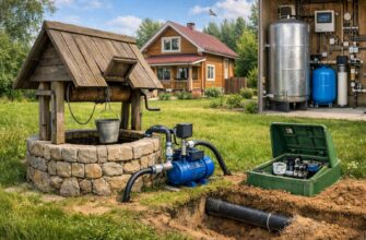 Водоснабжение из колодца в Бородино