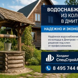 Водоснабжение из колодца в Дмитрово