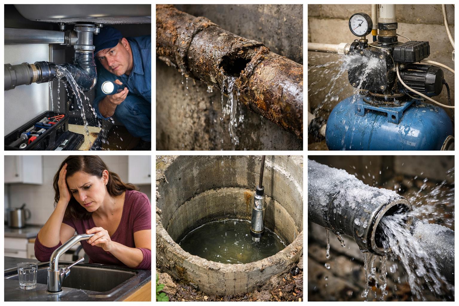 Почему возникает Сбой в системе водоснабжения частного дома: основные причины