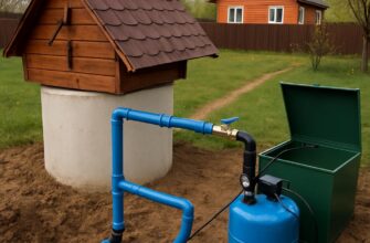 Водоснабжение из колодца в Давыдово (Волоколамский район)