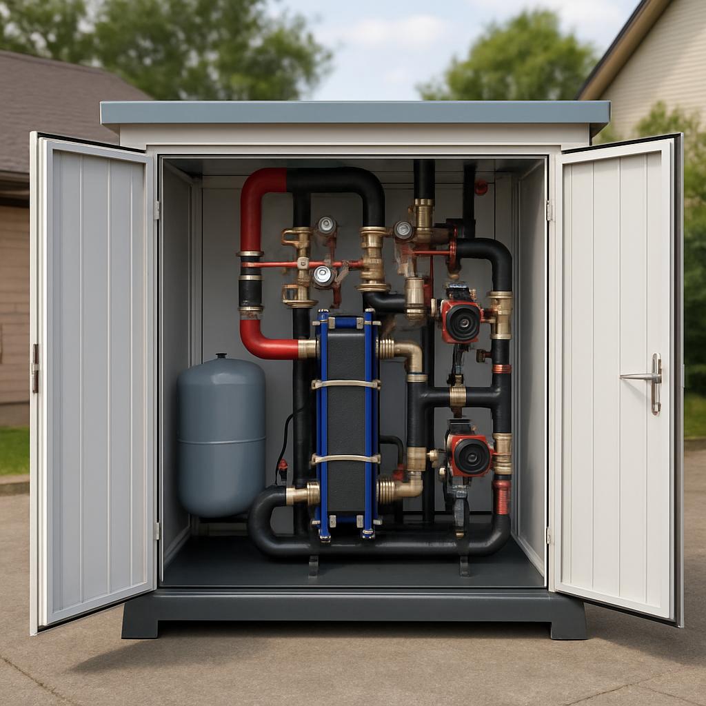 Надёжные готовые решения от ООО ДИЗАЙН ПРЕСТИЖ — Продажа тепловых пунктов для частного дома Надёжные готовые решения от ООО ДИЗАЙН ПРЕСТИЖ — Продажа тепловых пунктов для частного дома