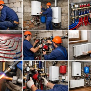 Пошаговый монтаж системы отопления в загородном доме