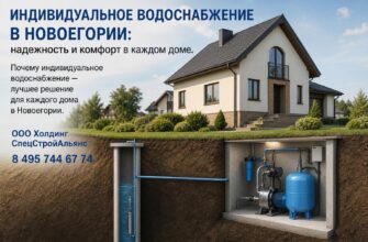 Индивидуальное водоснабжение в Новоегории