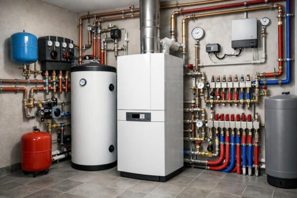 Водяное отопление дома: особенности котельной