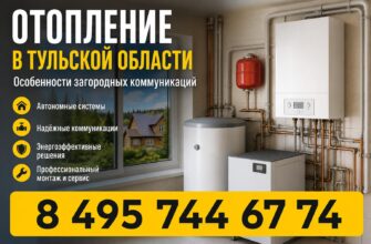Отопление в Тульской области под ключ